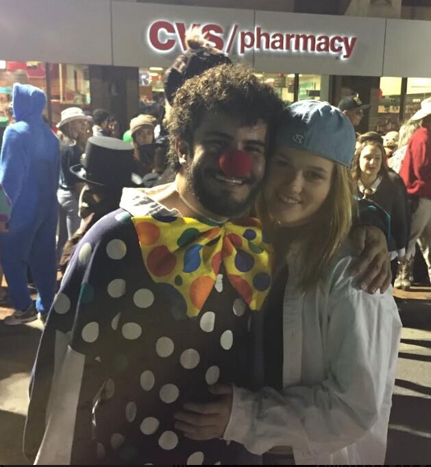 First Halloween together on Franklin St.