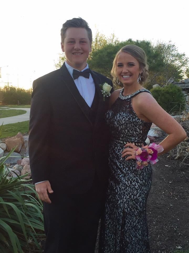 First Prom and start of our relationship