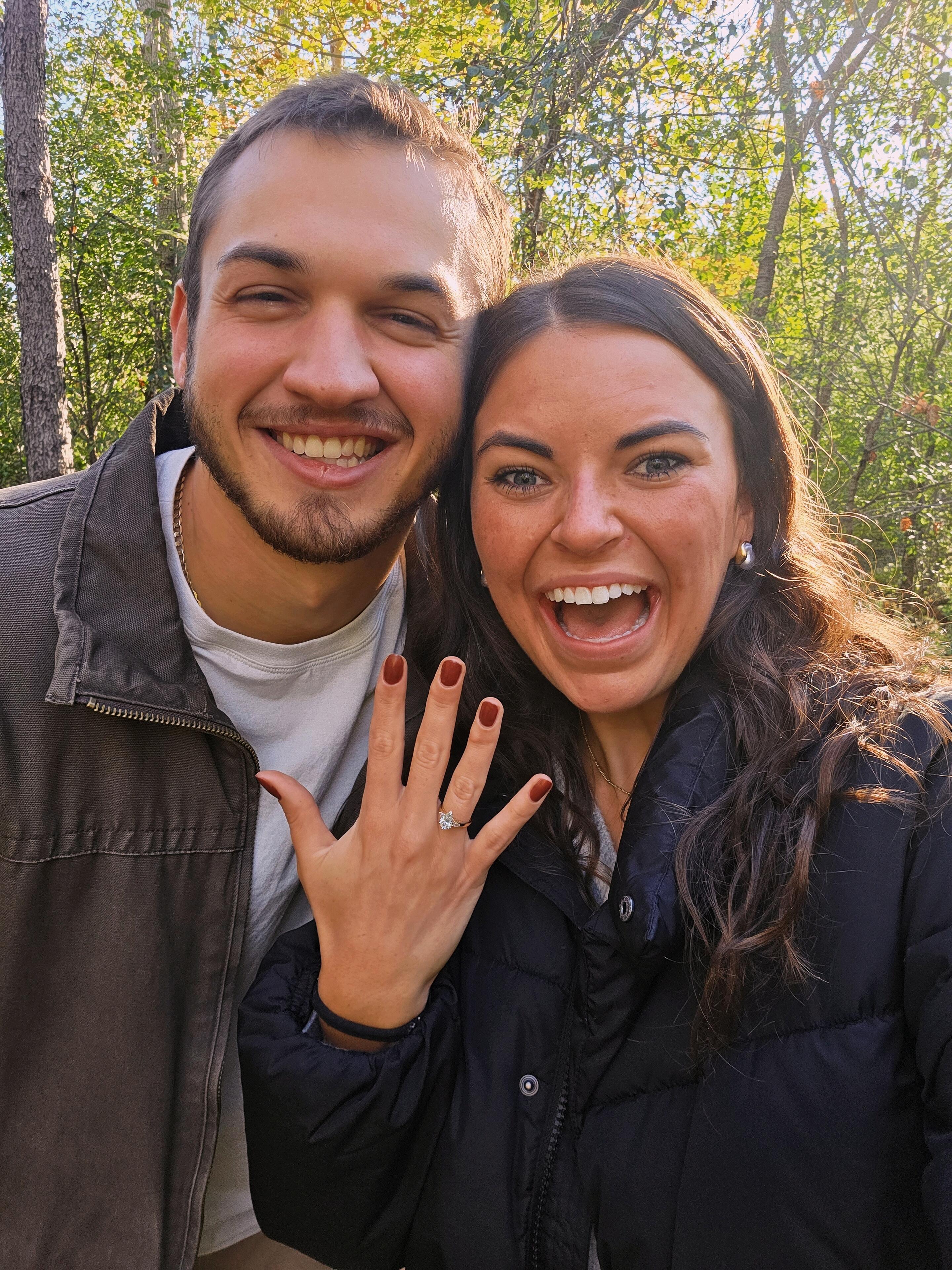 THEY'RE ENGAGED!!!!