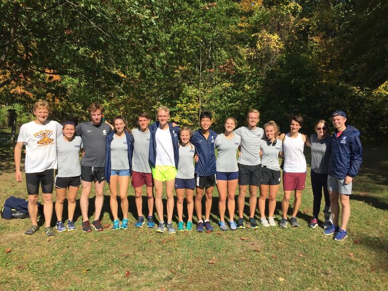 Met on the cross country team at Case Western Reserve University!