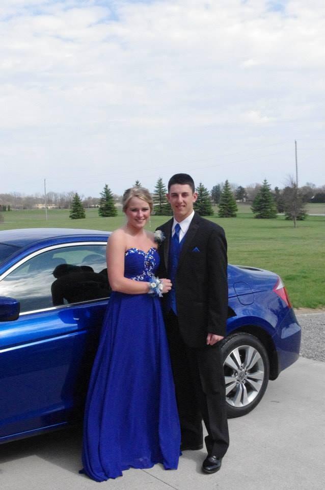 Tanner’s Junior year prom 