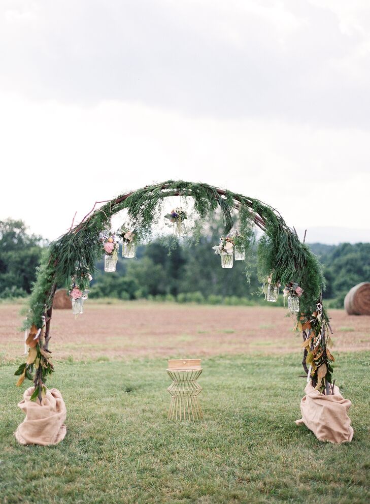 Arch Covered in Greenery