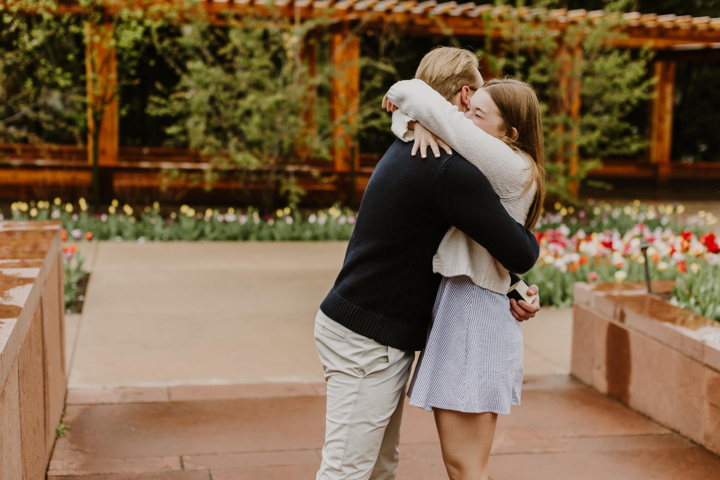 Logan popped the question!!