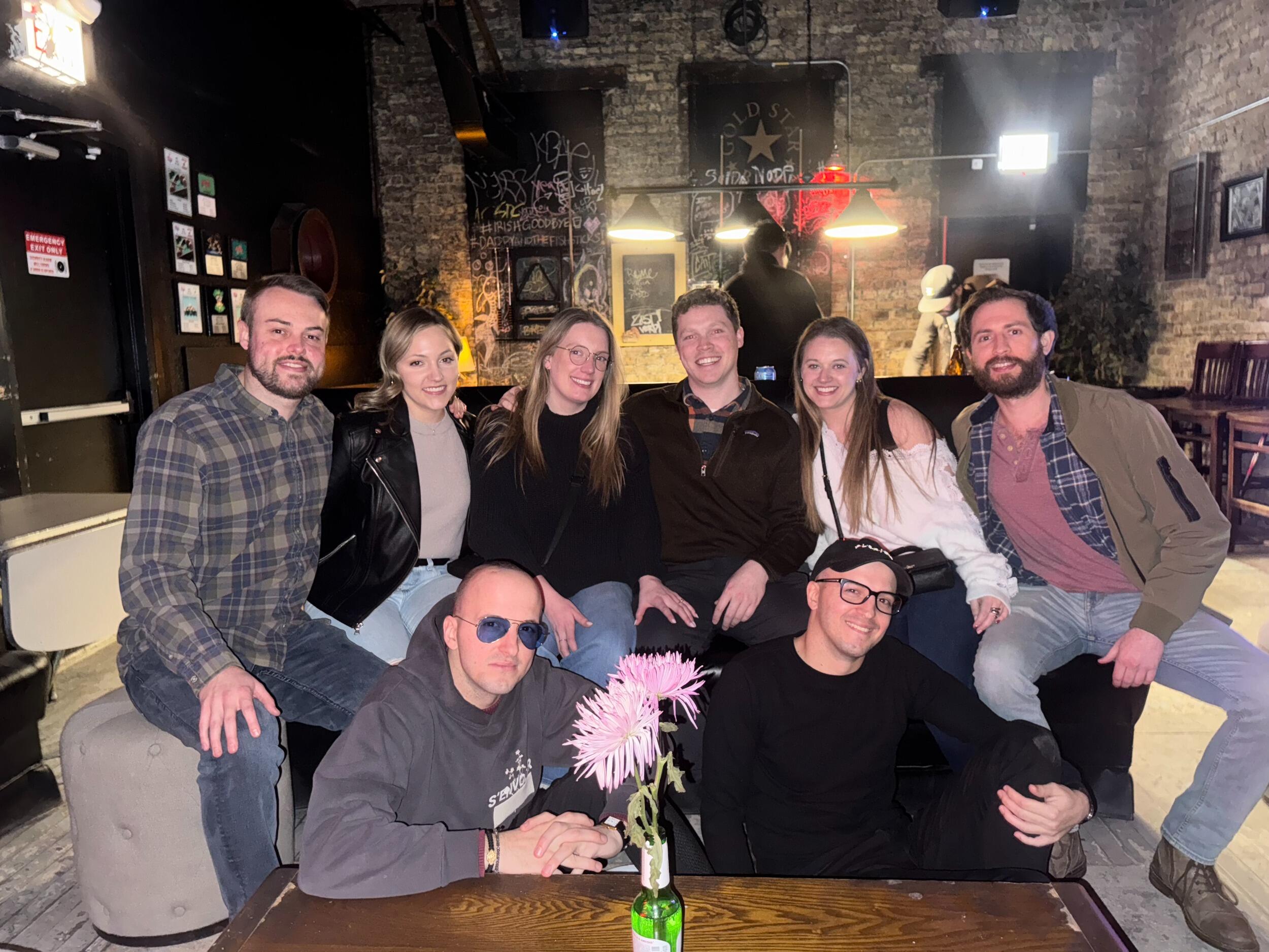 Celebrating the news!