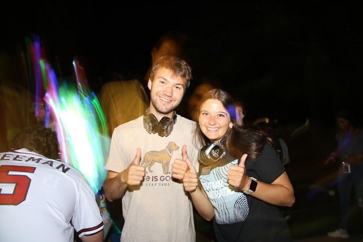 Although the summer of 2024 was spent on two different FUGE summer staffs, Daniel made sure to come and visit Reagan.