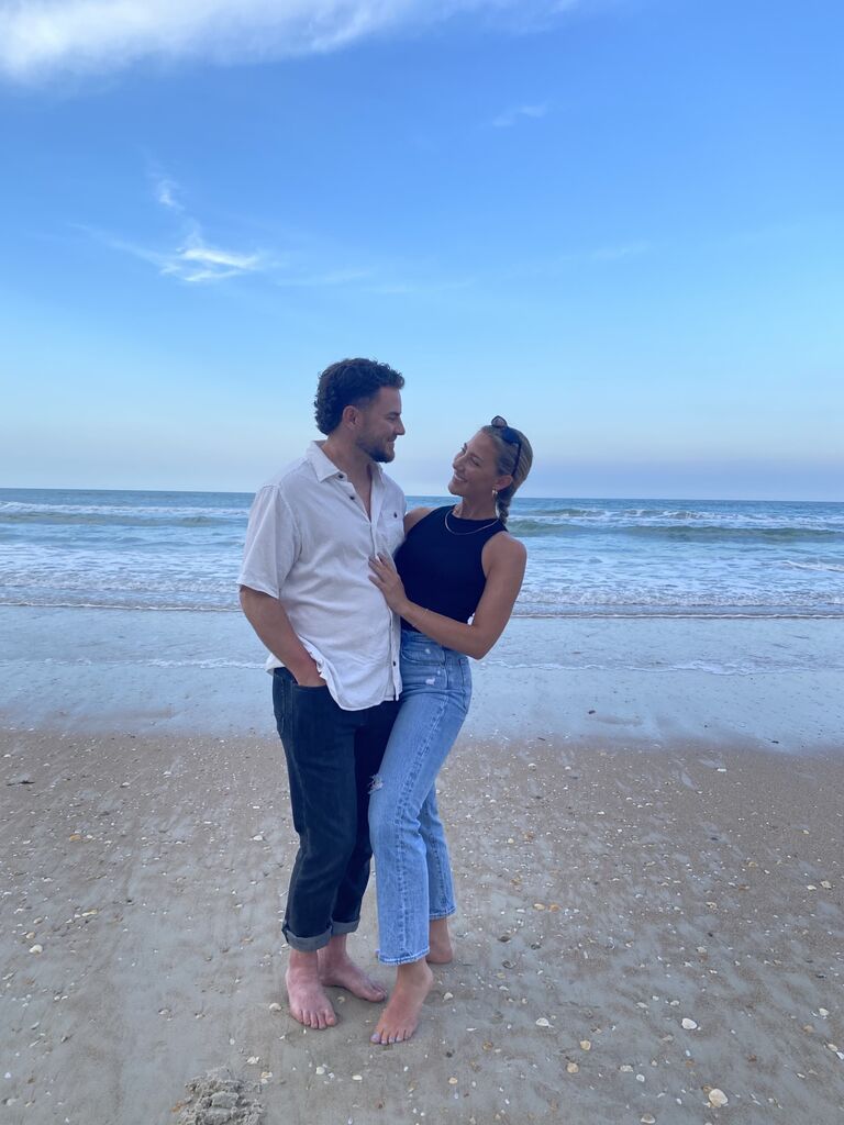 Family vacation in Florida! 
(p.s - Jake asked Julianne's Dad's permission to marry her on this trip!! :))