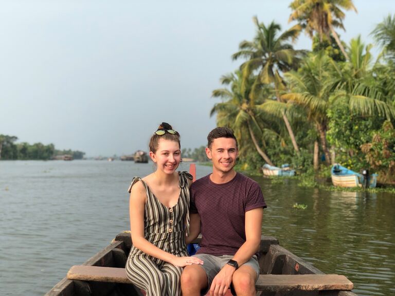 Halfway through Scotts Indian adventure, Jess tracked the runaway down in Bangalore and from there they enjoyed trips to Kerela...