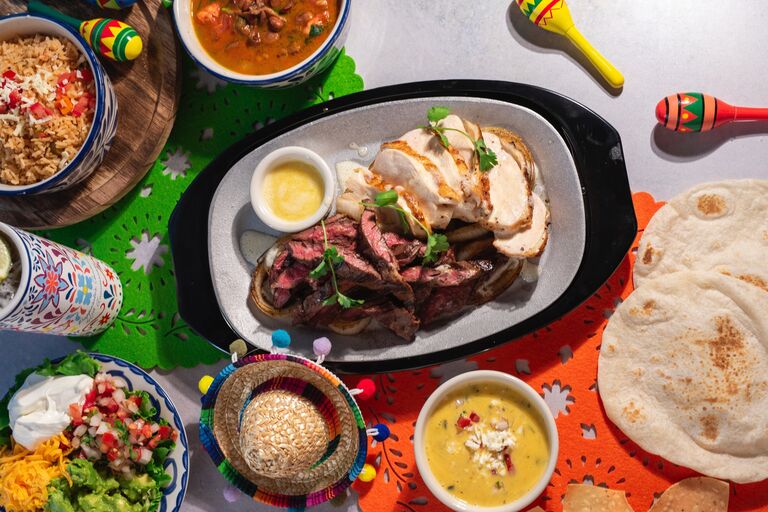 We met at Pappasito’s for our first date! We enjoyed fajitas and margaritas and spent hours connecting with each other. We must’ve really liked each other because neither one of us realized the time until chairs were being stacked next to us as a polite way of saying, “we’re closed.”