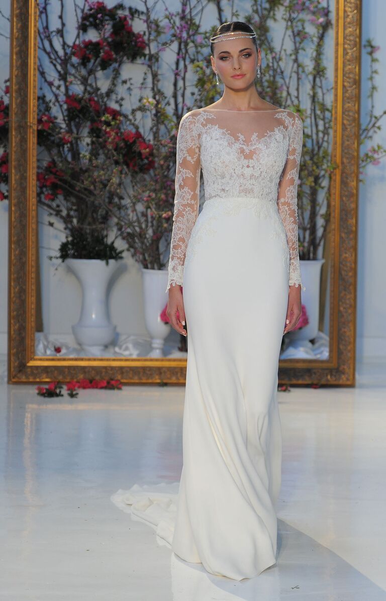 Anne Barge Spring 2017 Collection: Bridal Fashion Week Photos