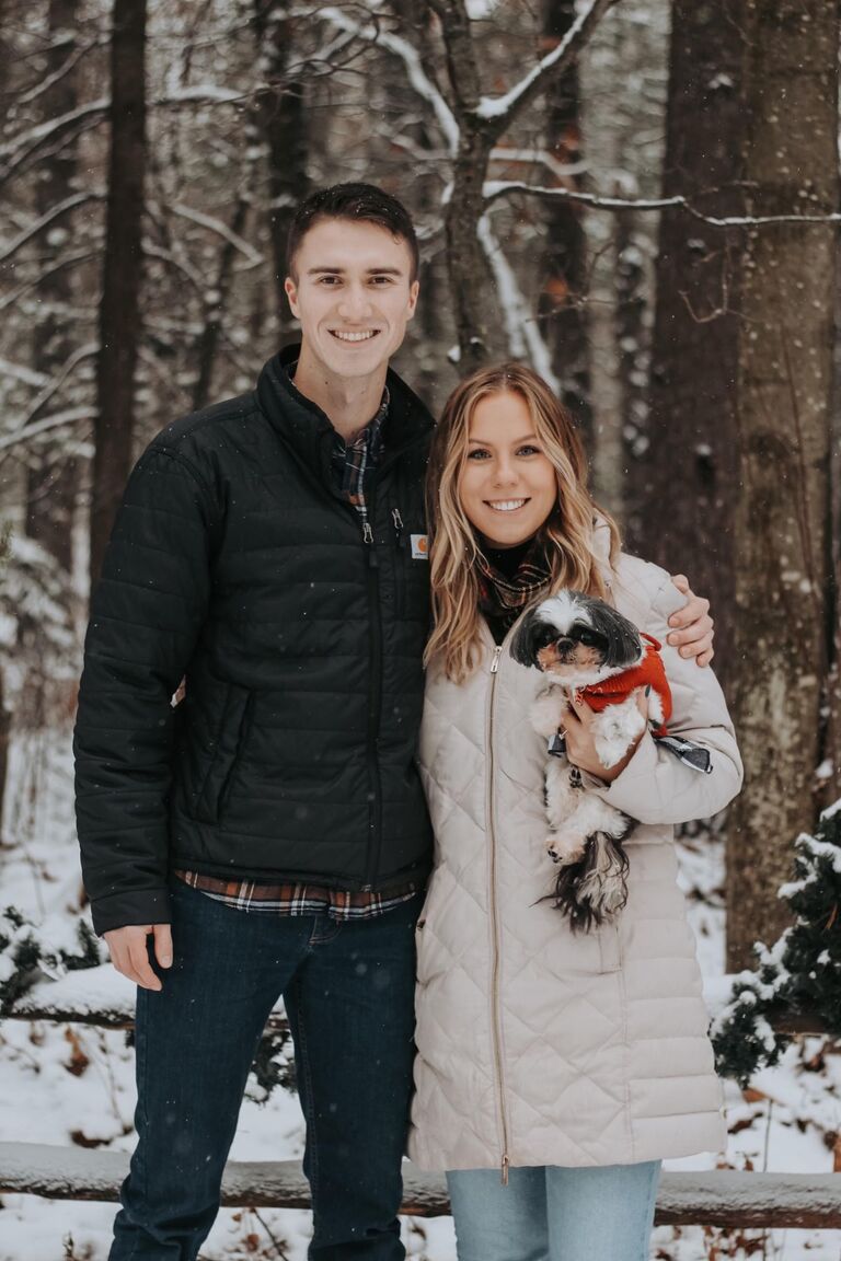 Our first Christmas celebration engaged