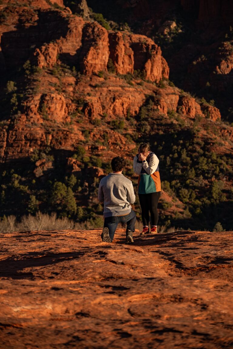 She said yes!