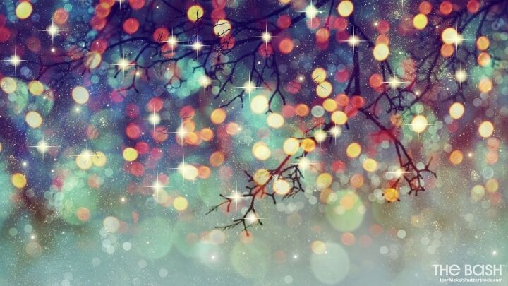 holiday lights background