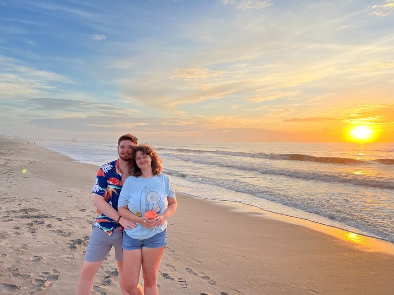 Cocoa Beach round 2 with my person.