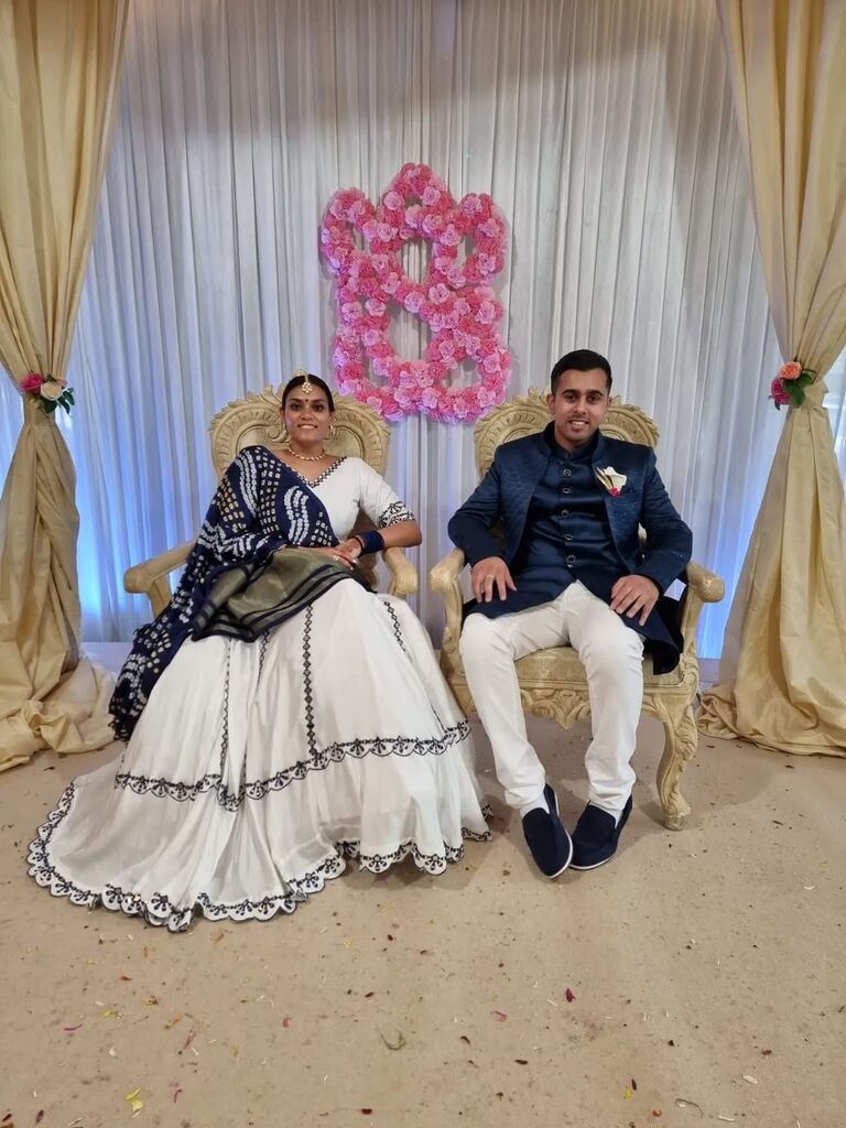 Our first time at a friends wedding together.