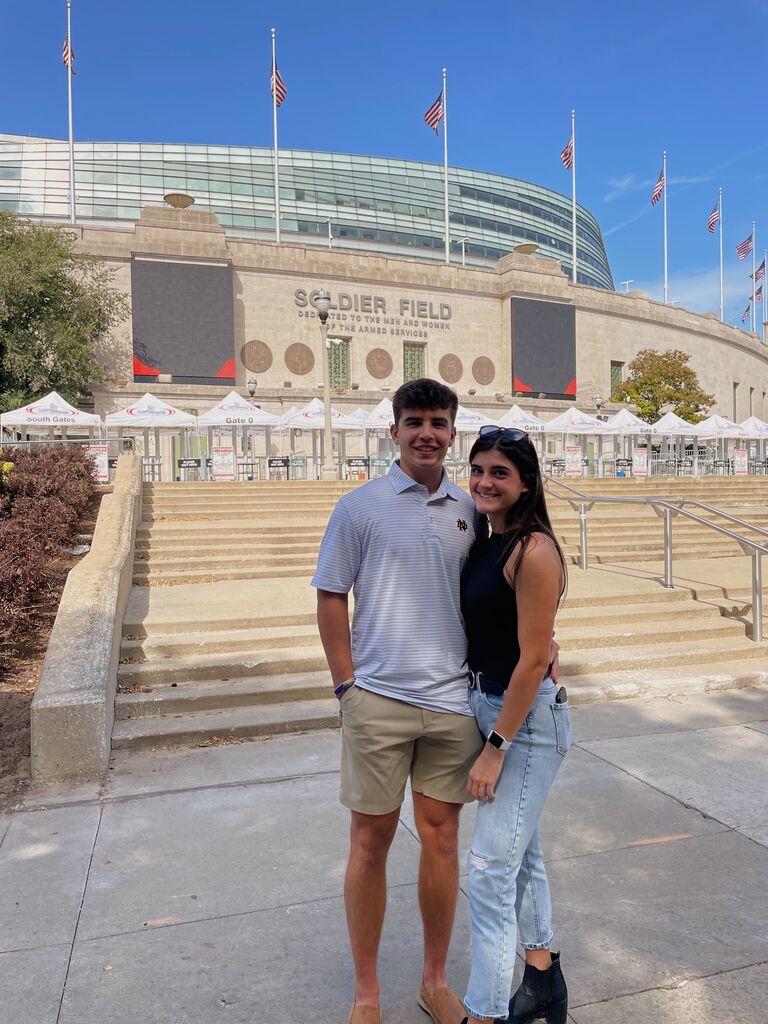 Notre Dame vs Wisconsin Soldier Field Trip