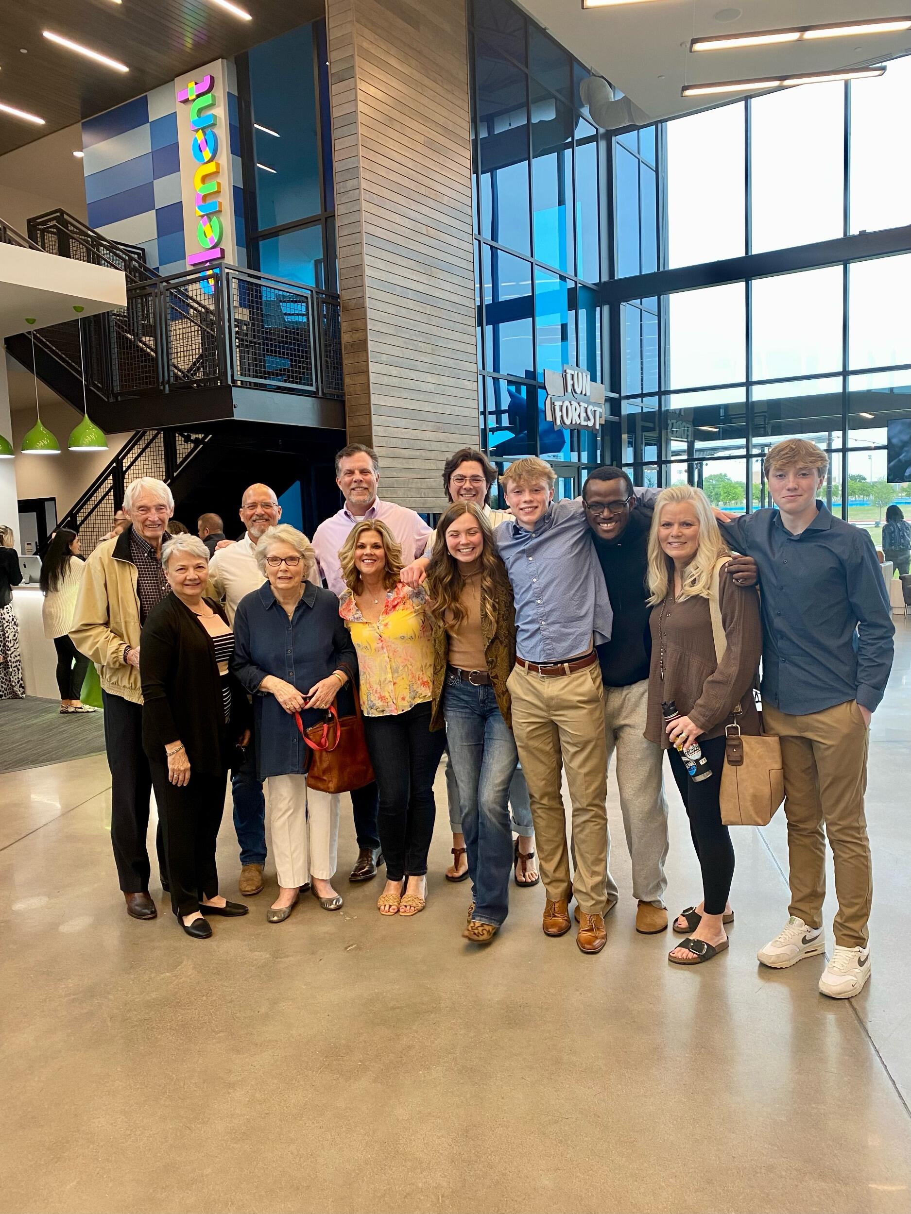Good Friday Service with the Bonds and the SheAshBurd fam.