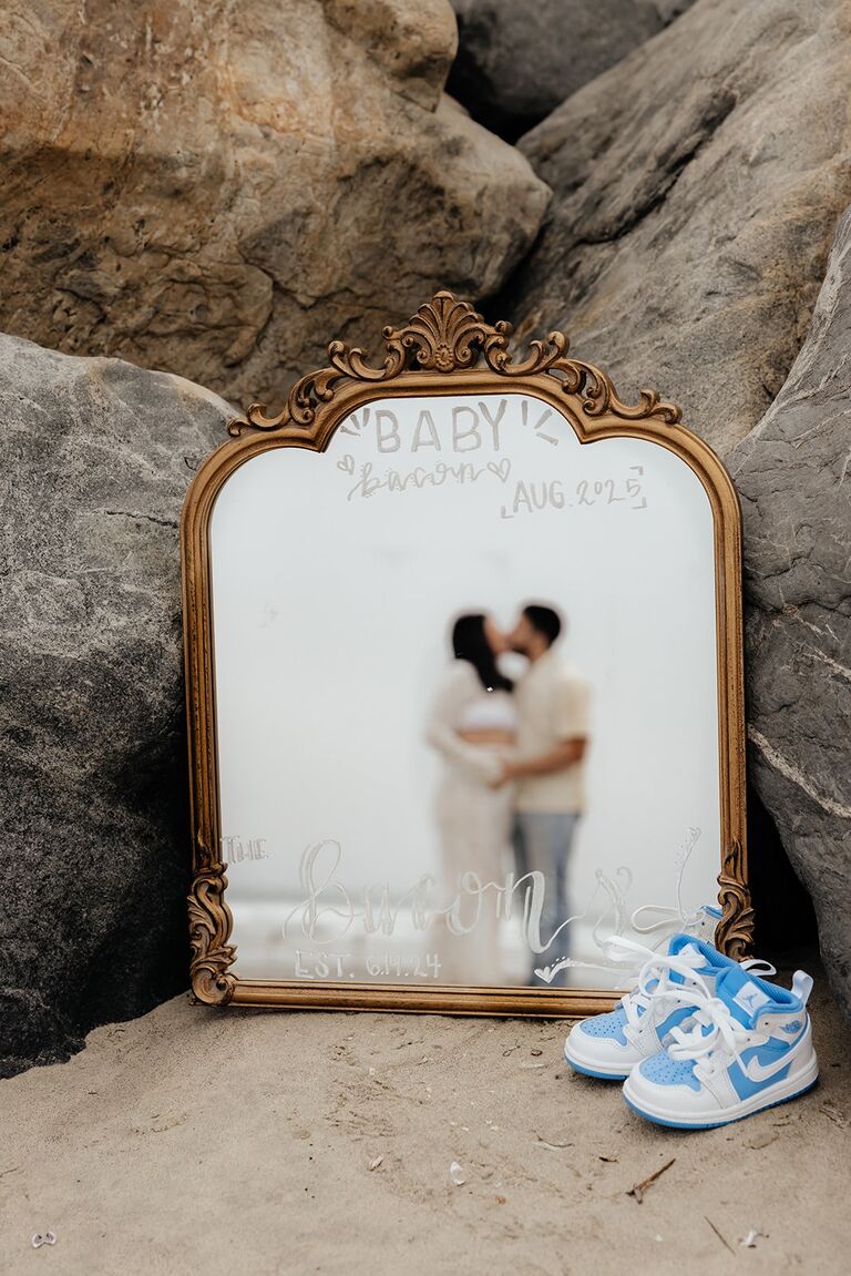 Ariel and Joshua announce the expectation of a baby GIRL, due August 29th! 