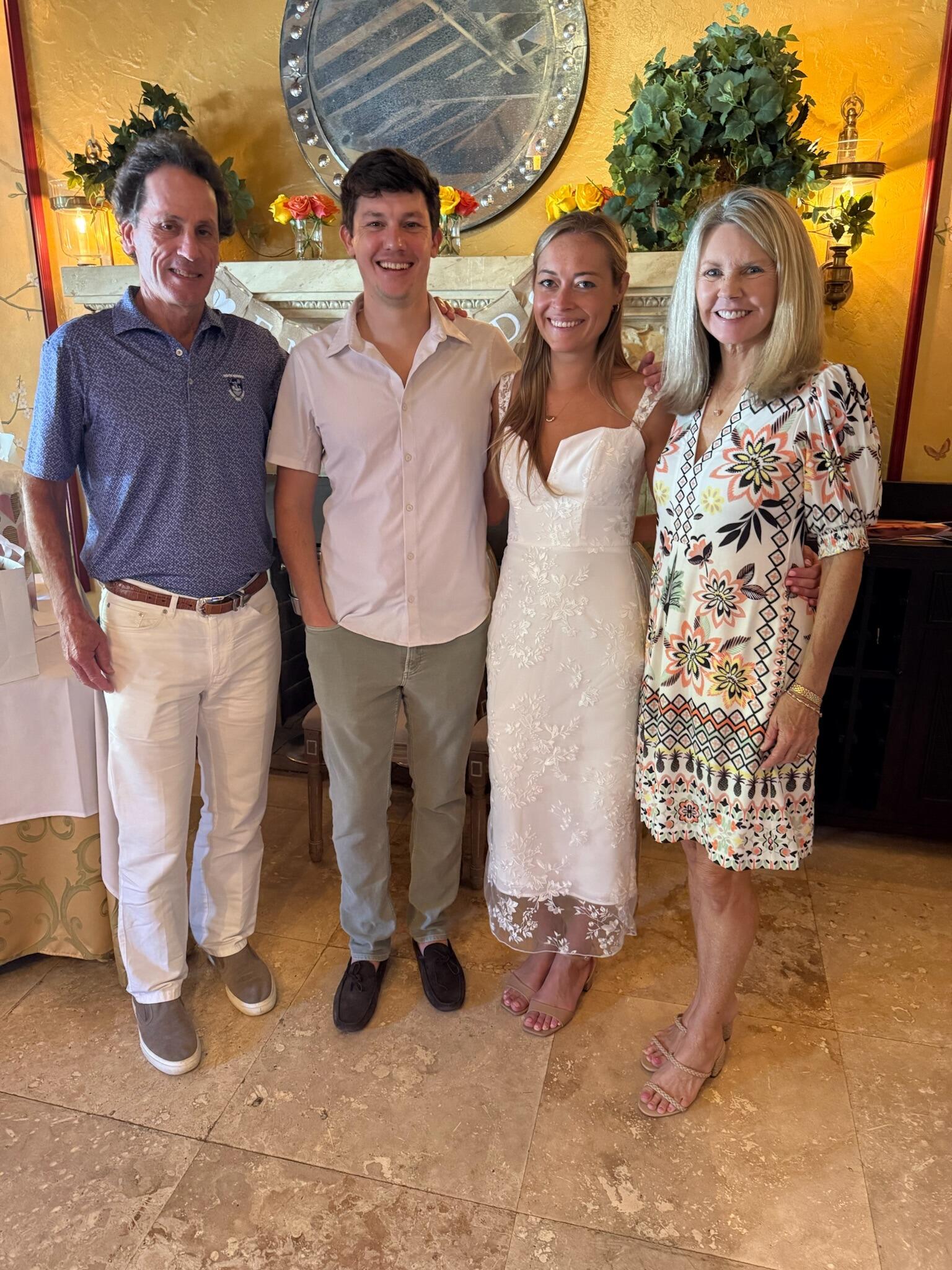 Engagement shower, Palm Beach