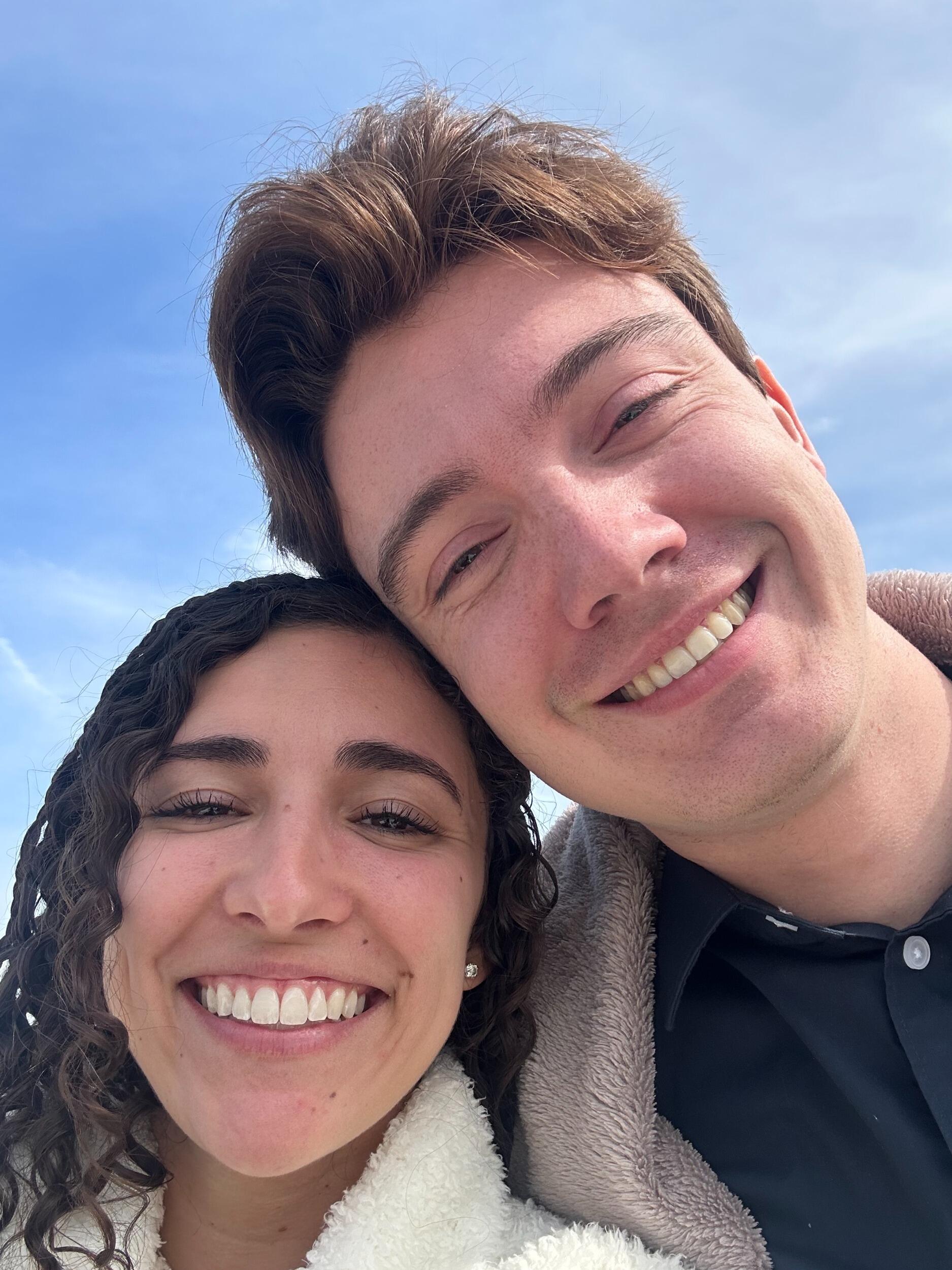 We celebrated our first dating anniversary with a picnic in Zilker Park