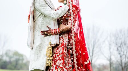 Indian Brides In Gold Wedding Lehengas That Made a WOW Impression - Wish N  Wed