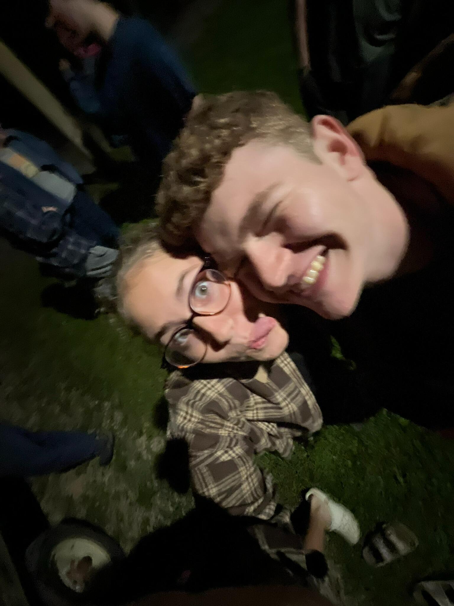 Erieside Youth Retreat where we both served as leaders :)