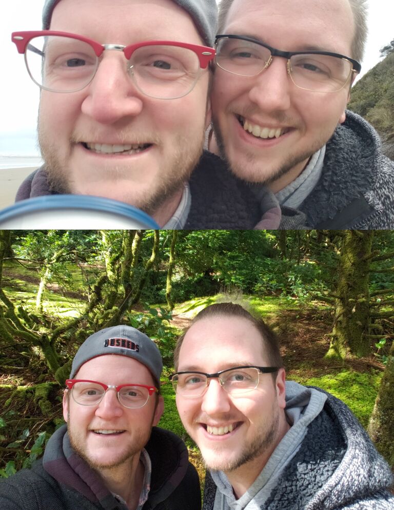 Over the river, through the woods, and to the beach we go!!