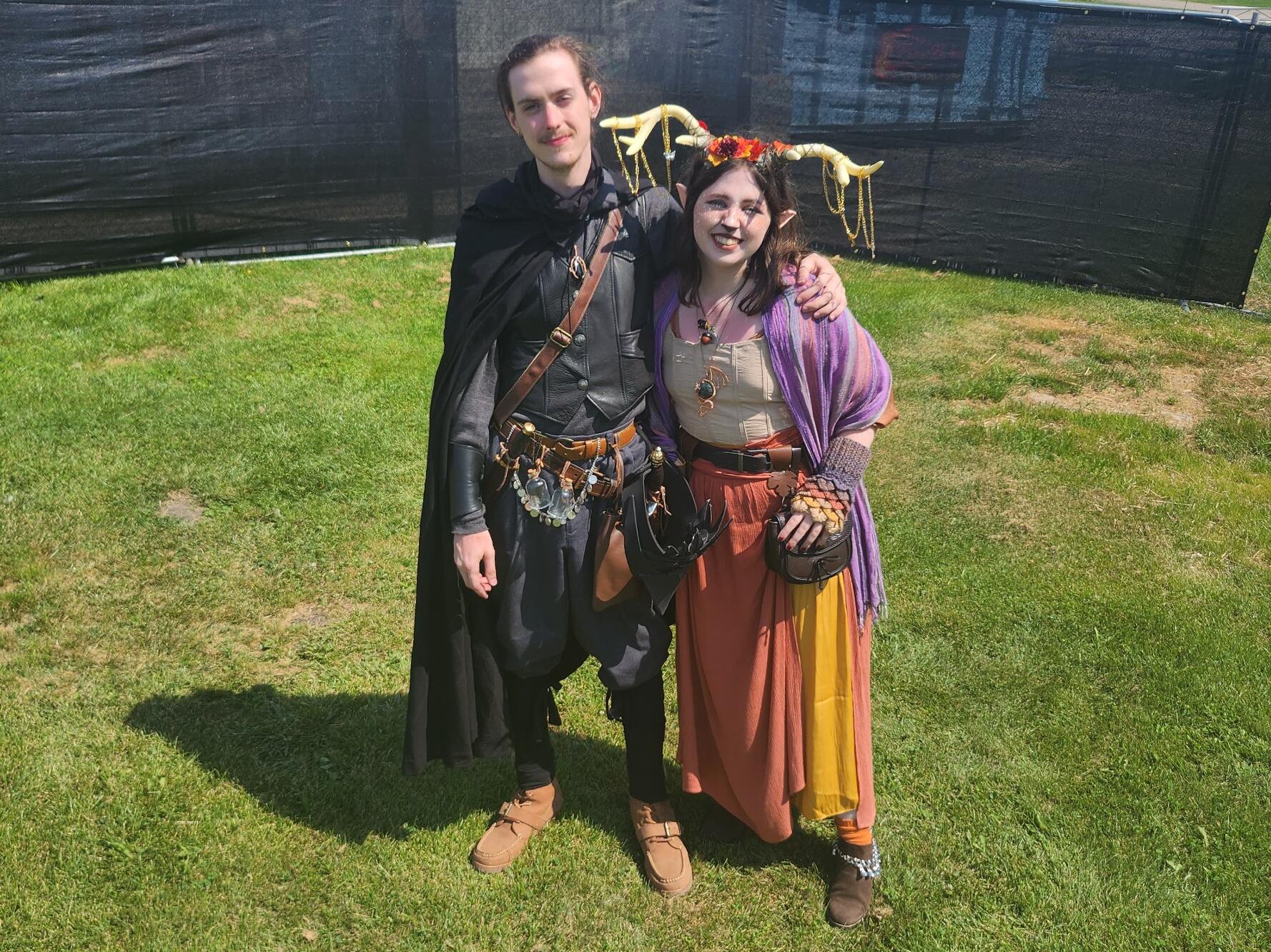 Our first renfaire together! We moved in together in May, and we made the most out of our first FULL summer together. 