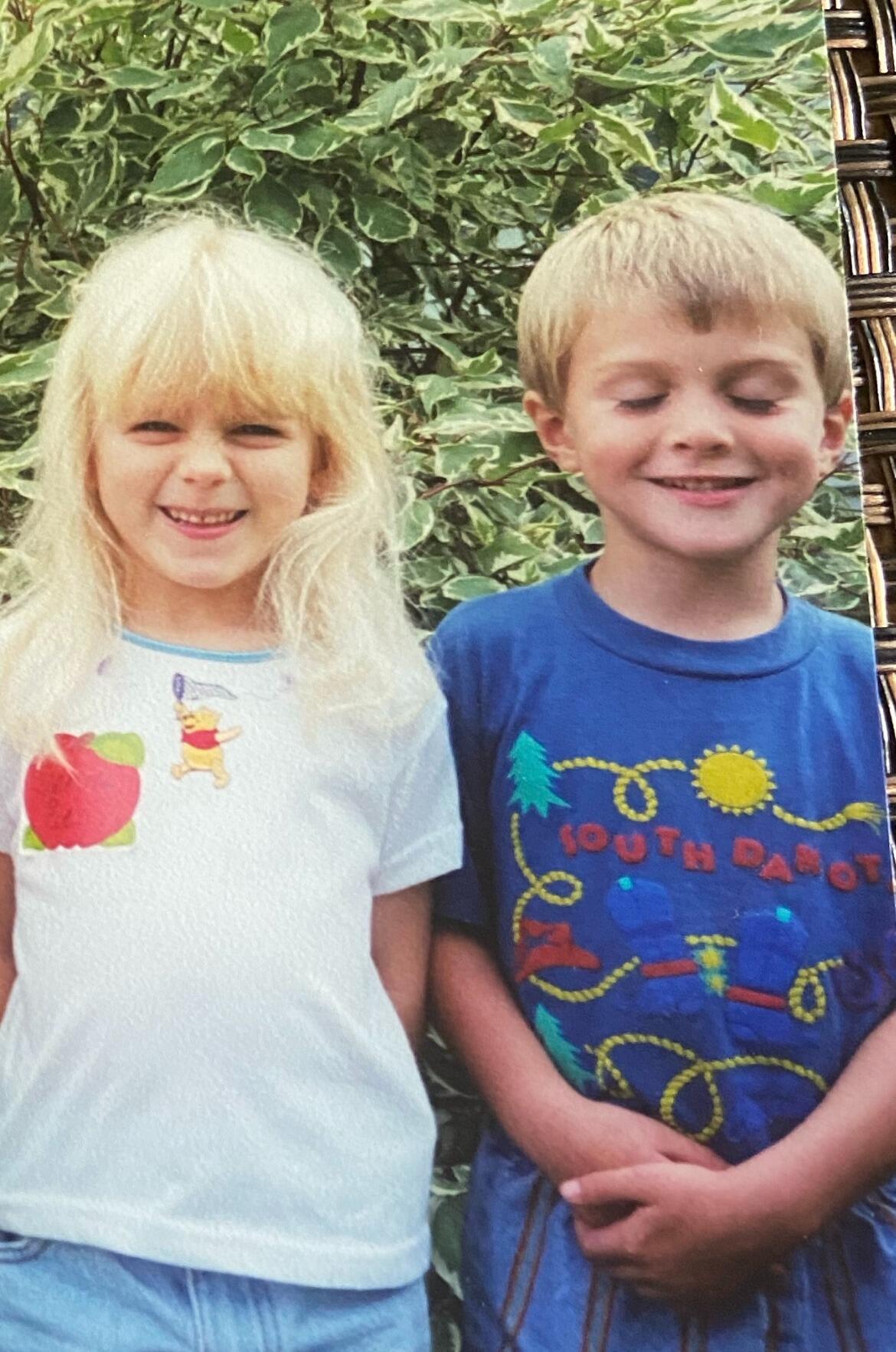Estimated date of our first picture together and where it all started... daycare!