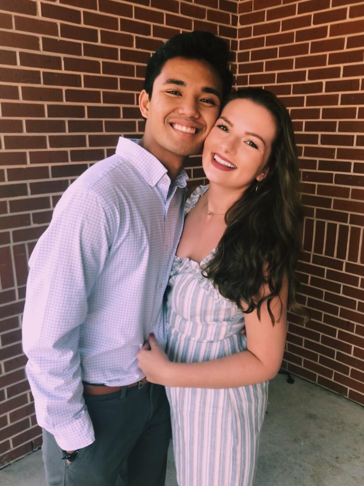 First wedding date of many