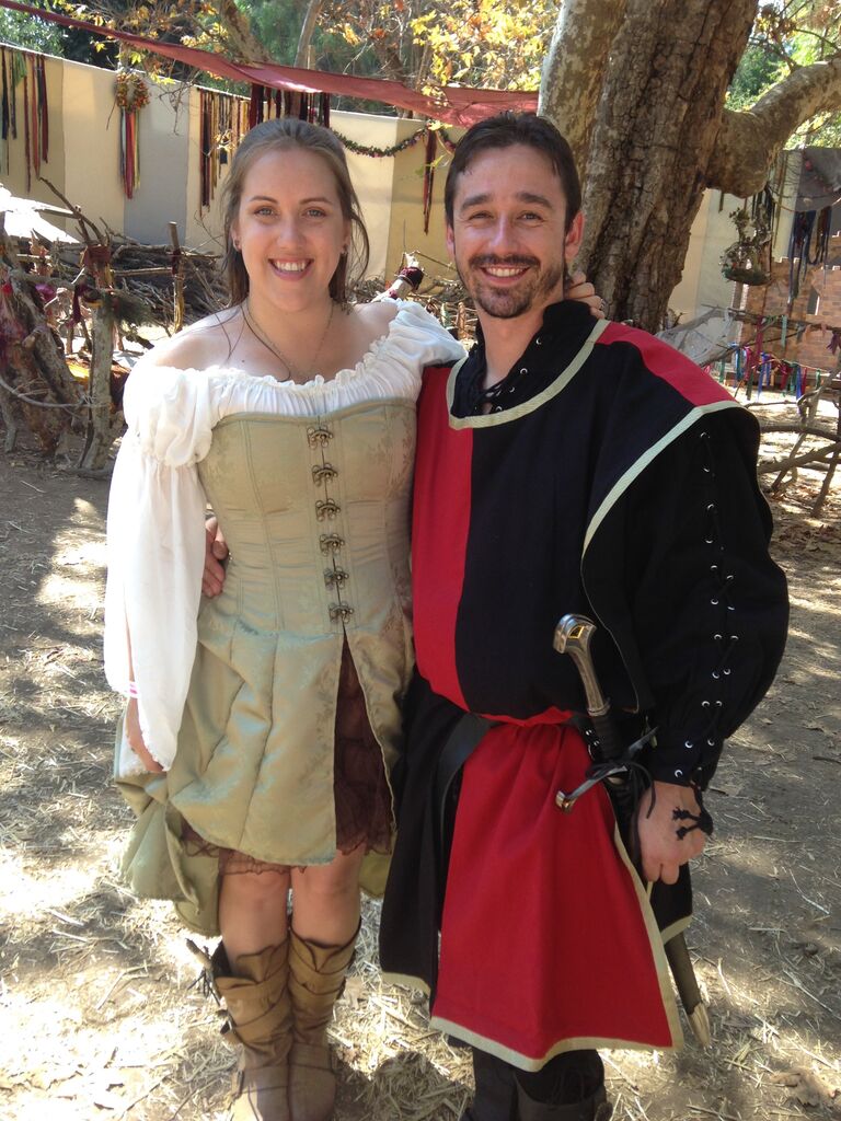 First time dressing up for Reinfaire...Huzzah!