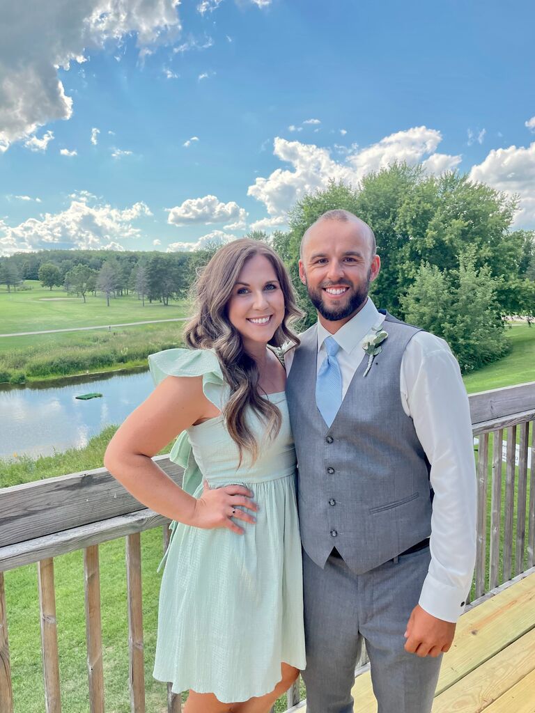 The last wedding we attended before our own!