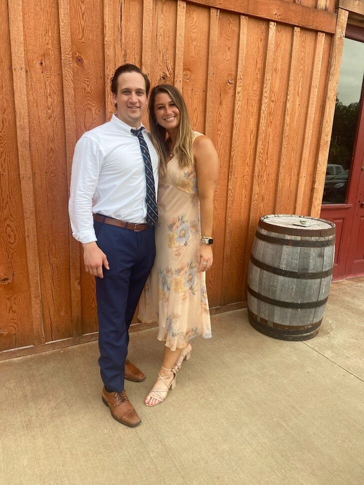 First wedding together.
