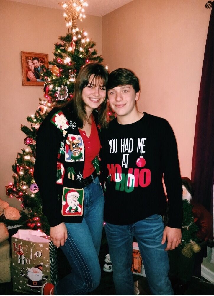 Liz's first Welshans' Christmas party!