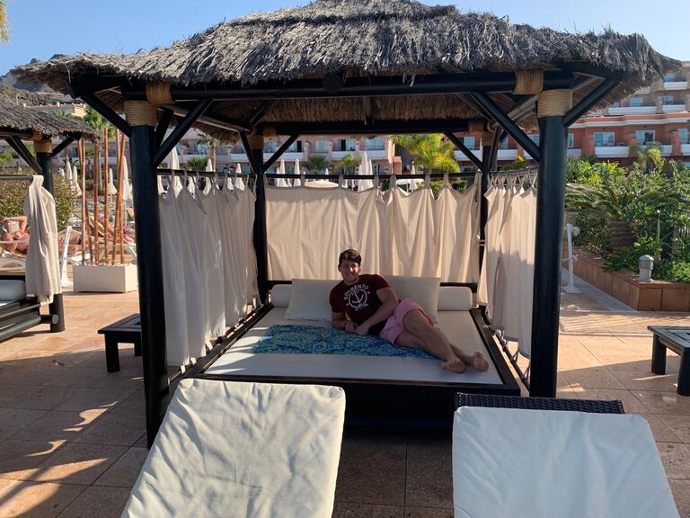 Gilbert’s first all inclusive holiday…Tenerife