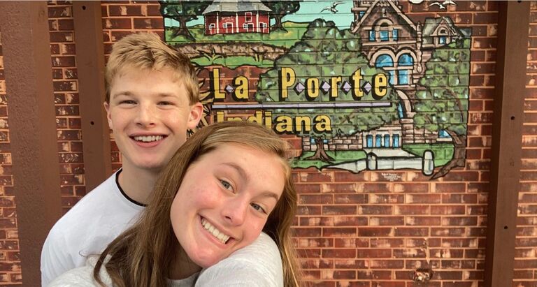 Austin's first time in Paige's hometown. She got to show him the house her parents built and she grew up in, her favorite small town spots!