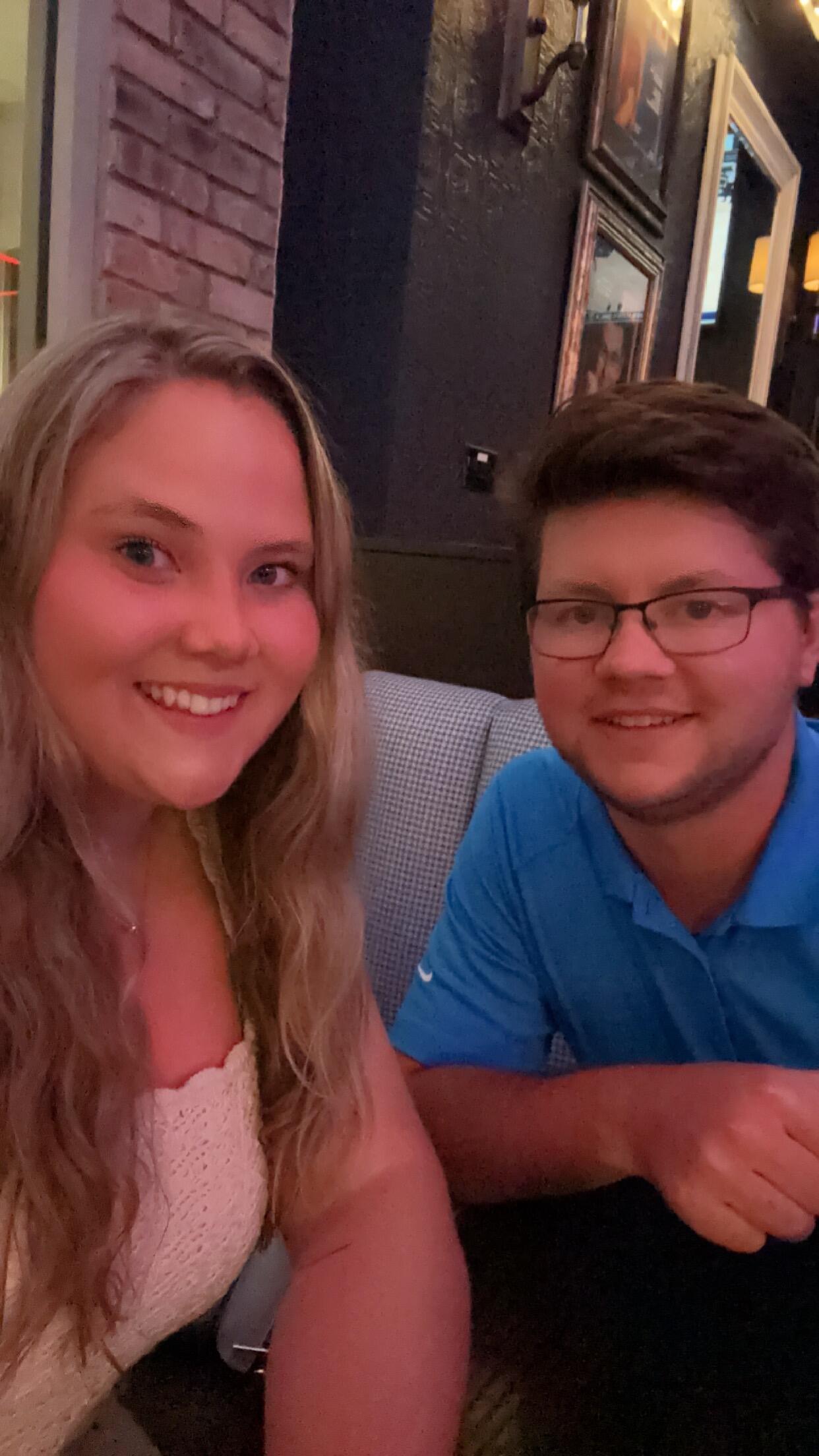 Celebrating our 2 year anniversary in Tampa, Florida! 