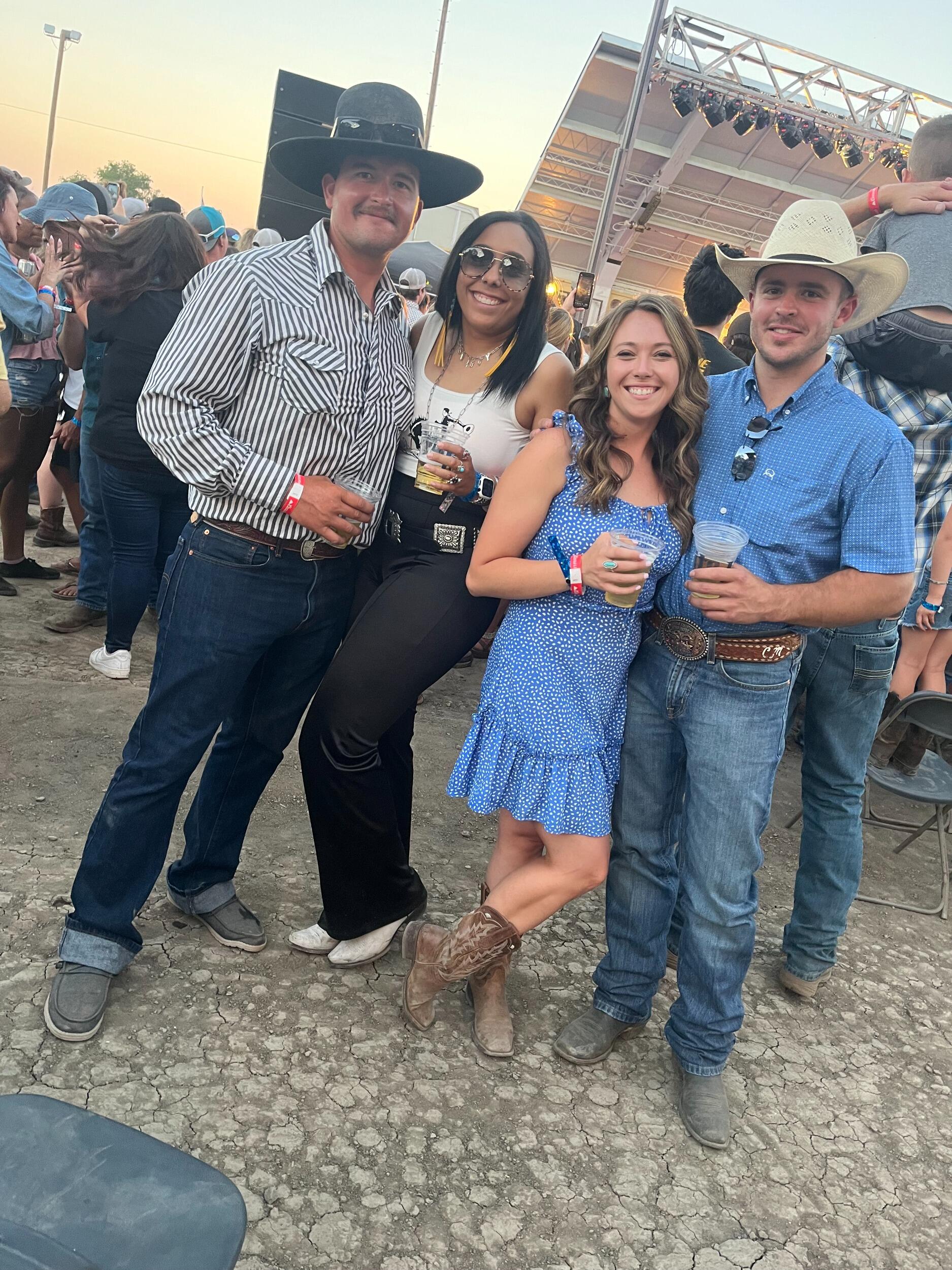 Brittany placed her stamp of approval on the couple after Conner spent all week at the Lassen County Fair hanging out with her. 