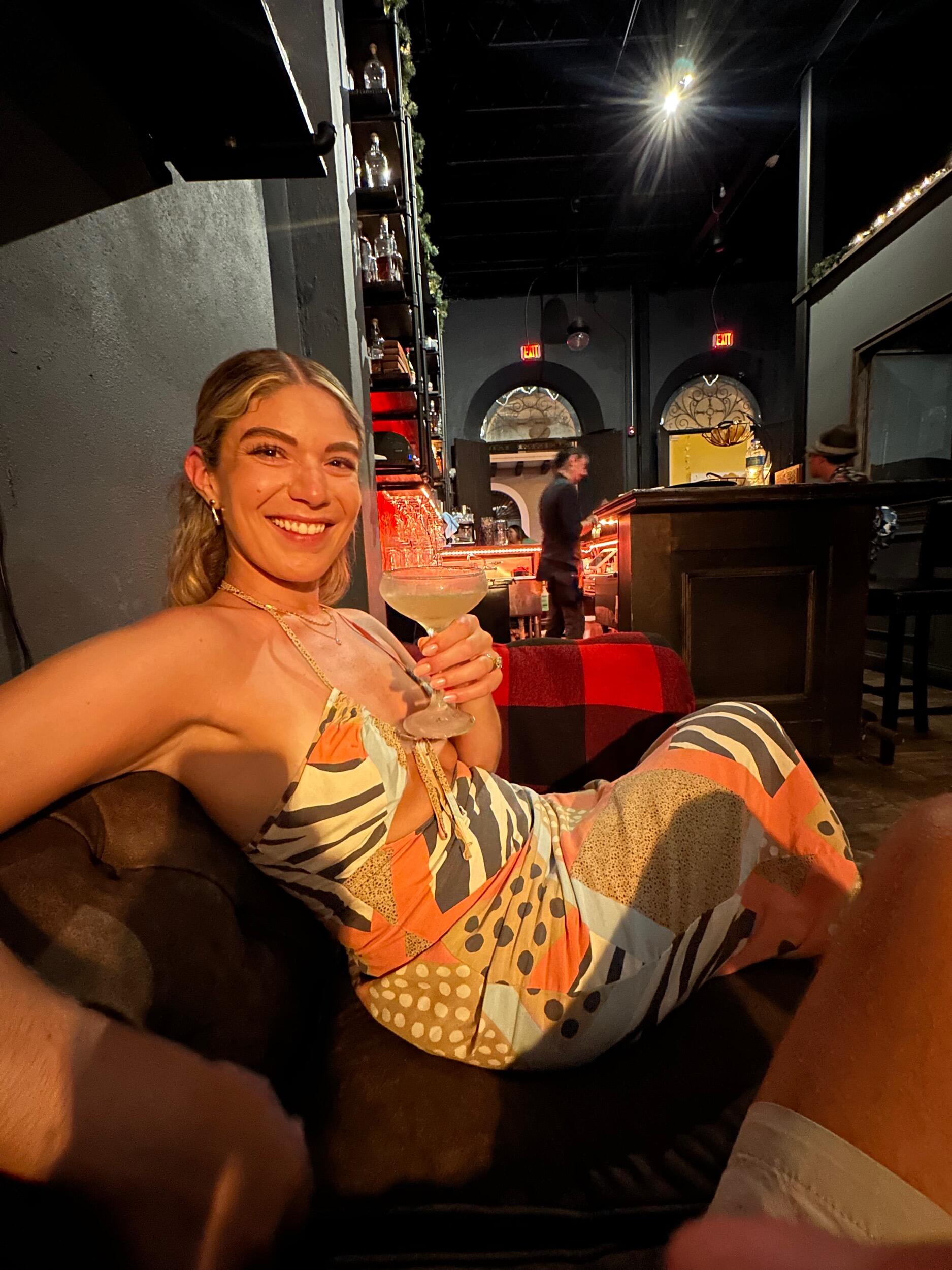 First night out as an engaged couple in San Juan, Puerto Rico! Darian is behind the camera!