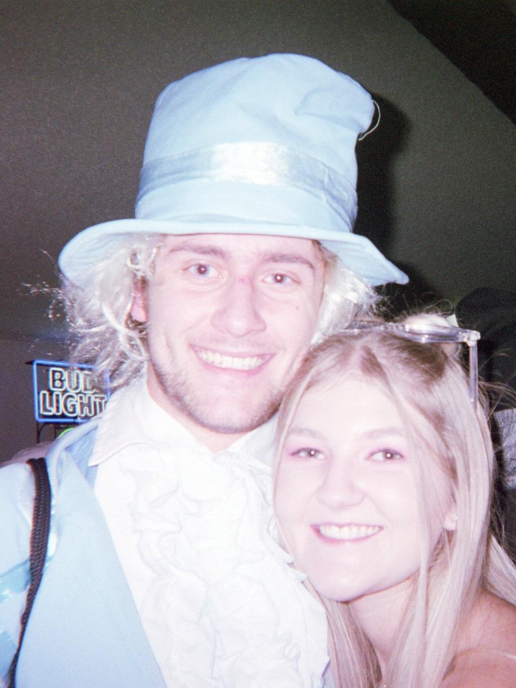 First "official" picture together at a Halloween party :)