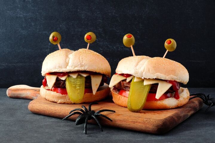 Halloween Party Sandwiches