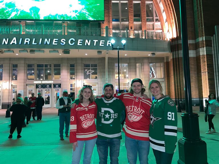 I remember going home with my friend Lena the night after this game saying "What do you think about Bryan, I think he's kinda cute!" And she just kinda laughed. At that time it was such an unrealistic thought and here we are!
