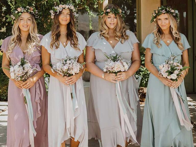 popular bridesmaid dress brands