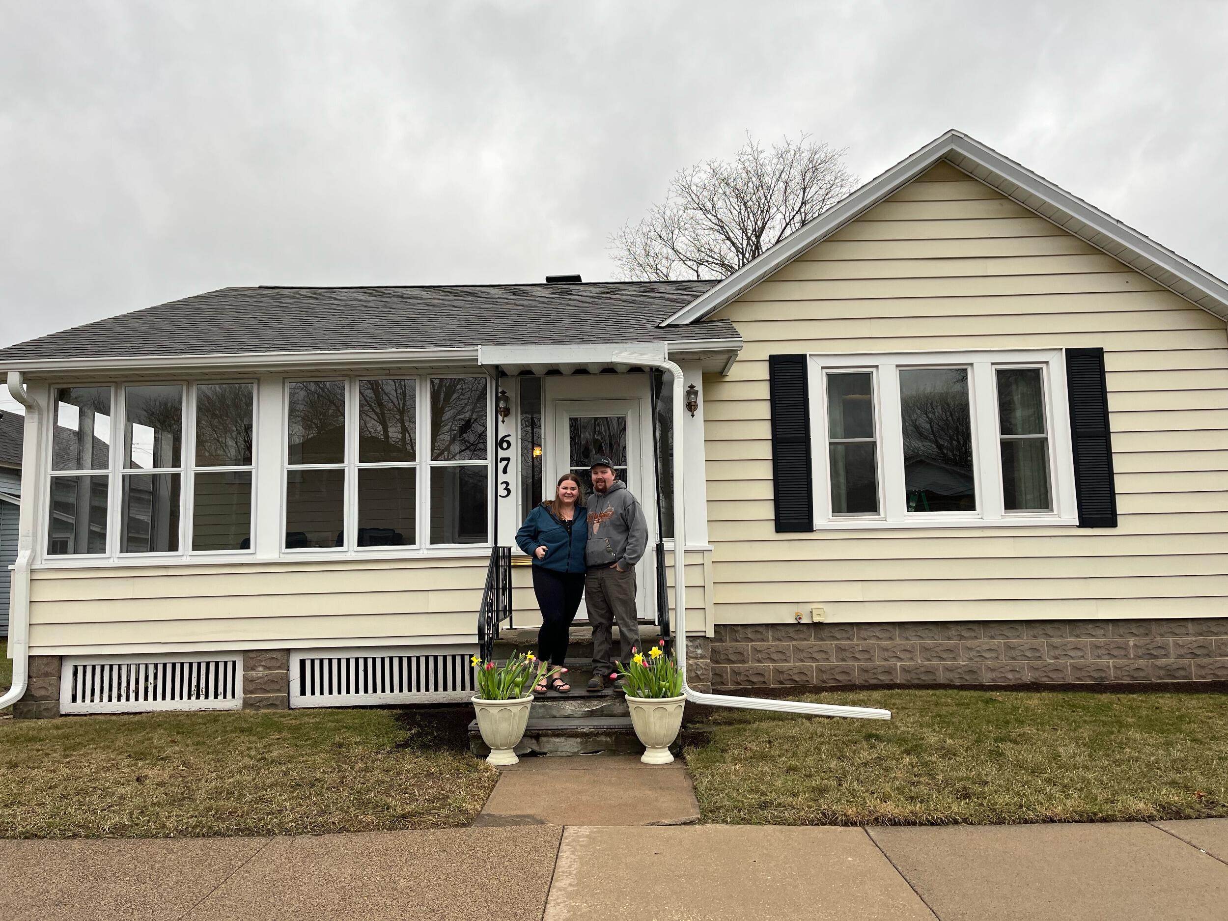 Alex and Alli bought a house in Winona, MN!
