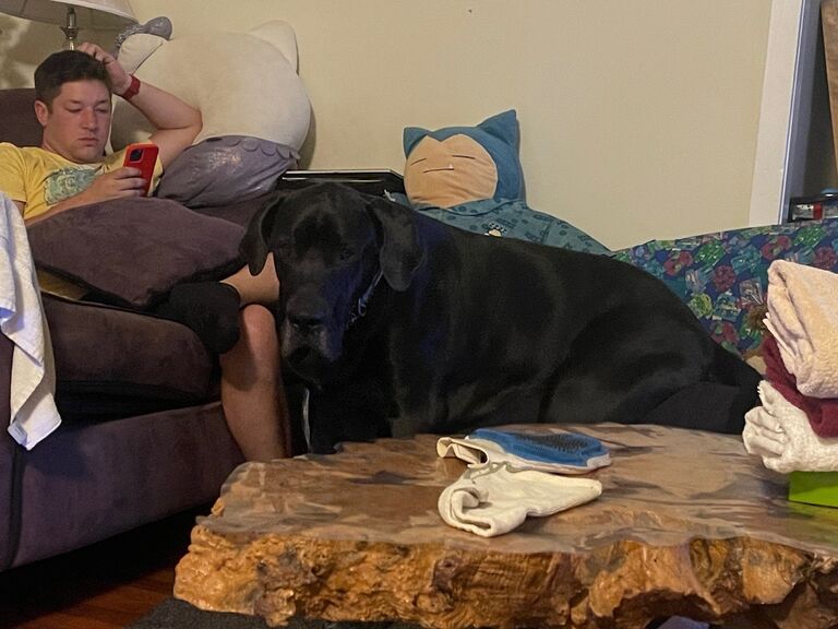 “I sit like John “