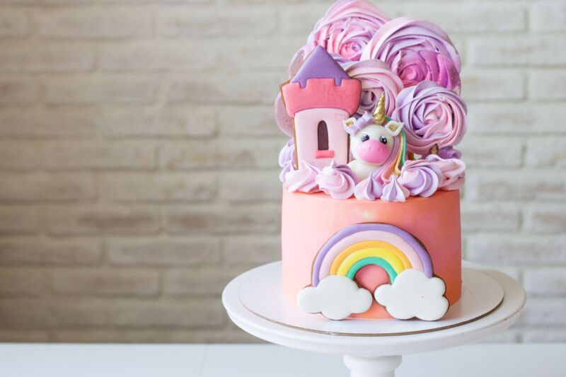 Disney Princess party ideas - princess birthday cake
