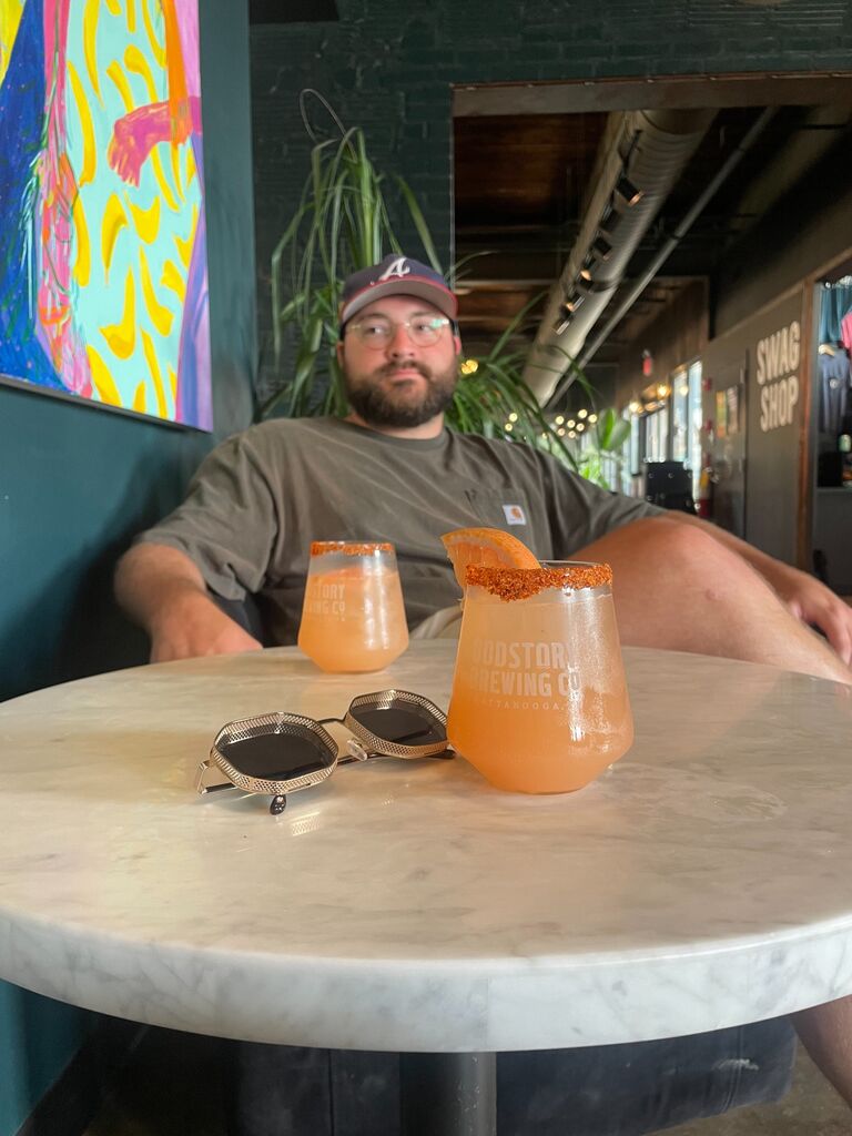 Impromptu date day at Oddstory Brewing Co! You may be able to catch us here during the Wedding Weekend! 