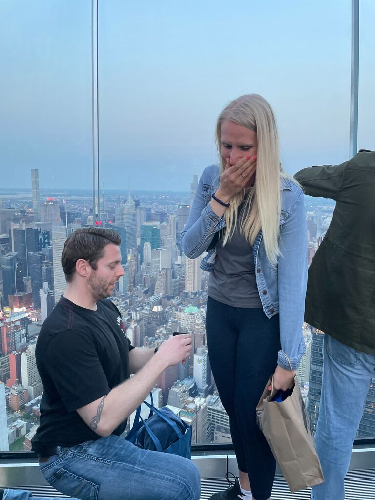 The day Elli said YES!
Edge Tower, New York City