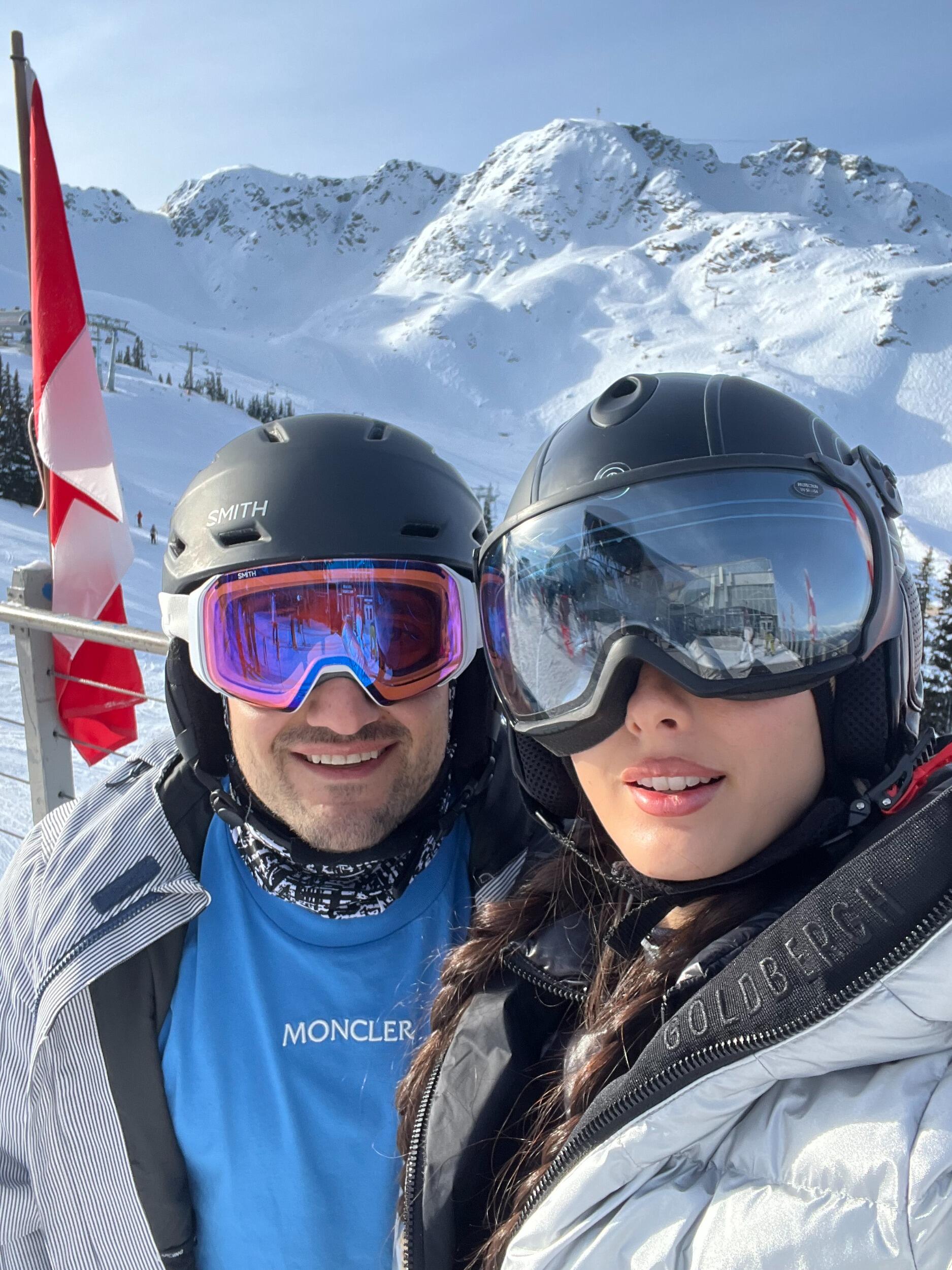 one of our many ski trips - first time in Whistler 