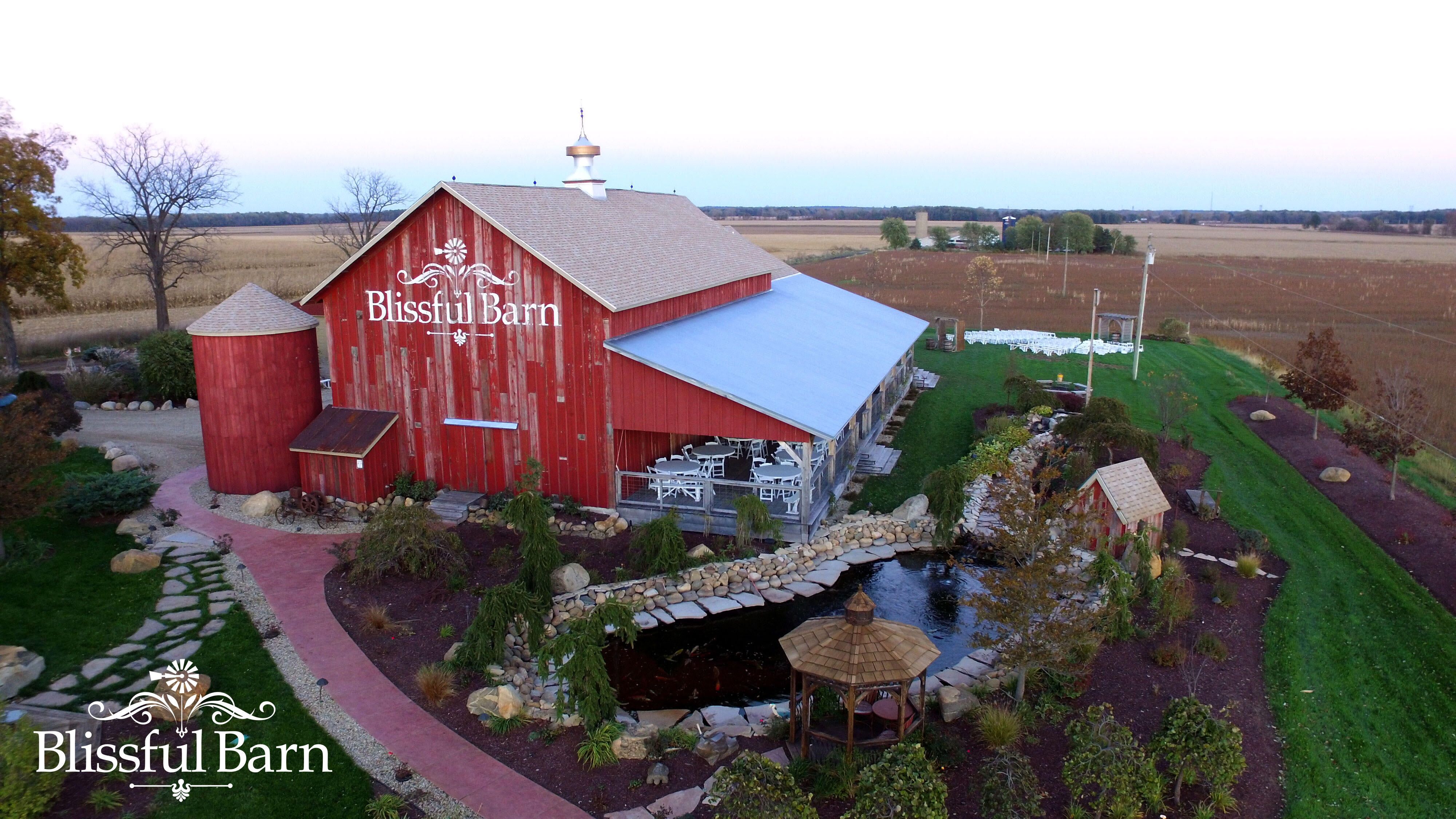 Blissful Barn Reception  Venues  Three  Oaks  MI 