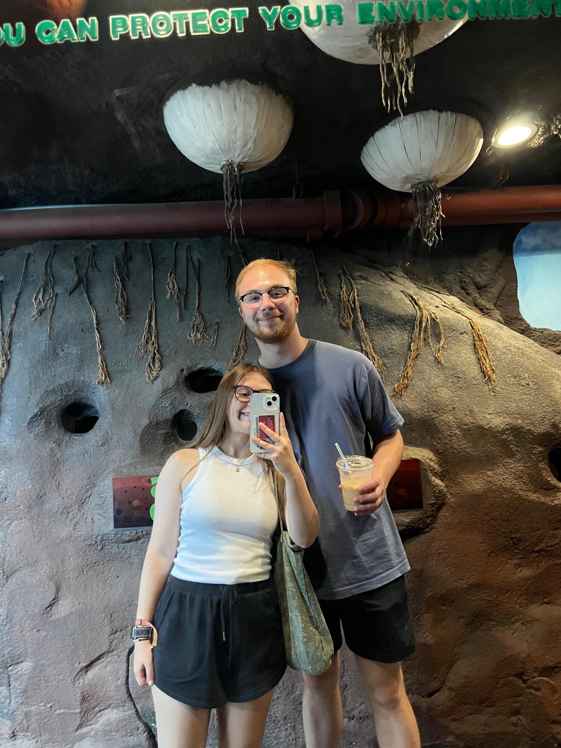Reunited in the middle of the summer after not seeing each other for almost a month :)